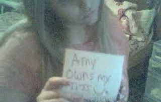 Mijn tieten zijn van Amy