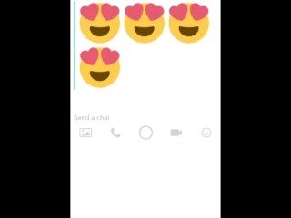 Sex chat on Snapchat