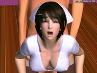 horny animated sick sick nurse pleasuring a dong 